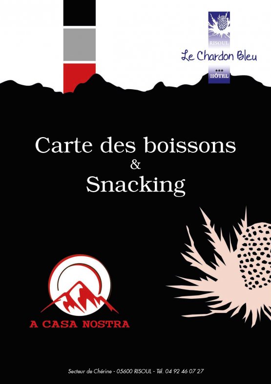 carte A Casa Nostra Risoul douceurs